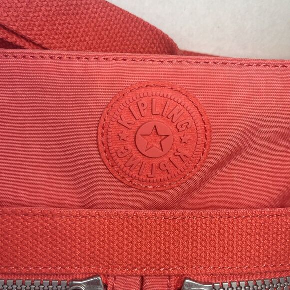 Kipling Angie Crossbody Shoulder Bag Purse Adjustable Strap Pink - Picture 2 of 8
